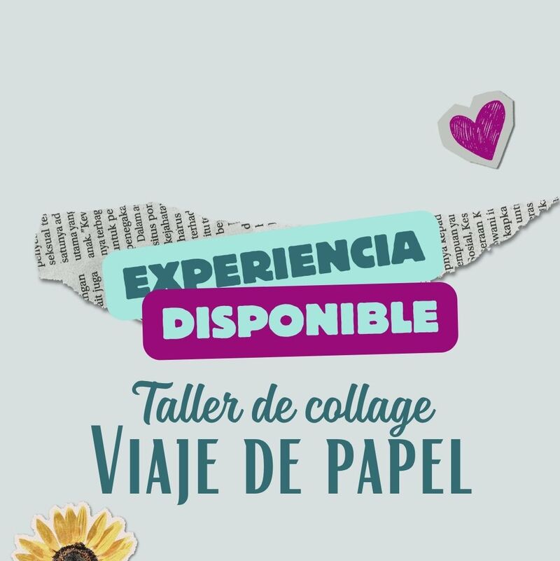 Este no es el típico collage de revistas.
Es un espacio creativo donde trabajas con materiales premium.

➡️ Arma tu grupo privado o súmate a los talleres abiertos que iremos anunciando.
